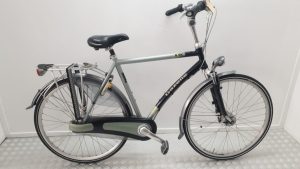 Gazelle special x | Gebruikt | 3 maanden garantie | 28 inc Heren-57 cm-Grijszwart