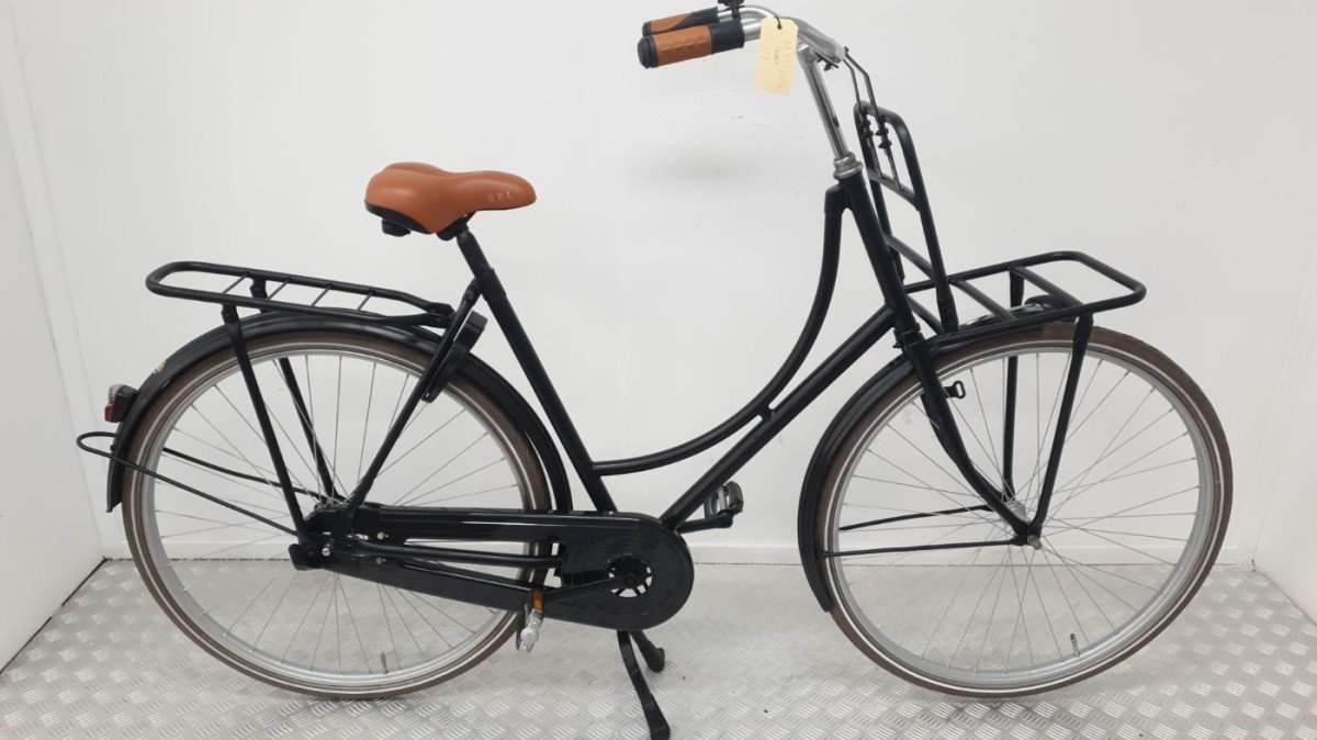 Batavus Transportfiets | Gebruikt | 3 maanden garantie |-56 cm-Zwart