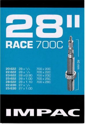 Impac BD1405A bib 28x1 20/28-622/630-28"-Zwart