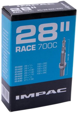 Impac Binnenband (by Schwalbe) SV28 Race, 28x1 E-28"-Zwart