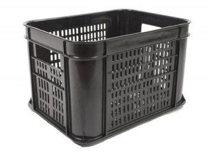 Falkx FG2001A Fietskrat 30L-Zwart